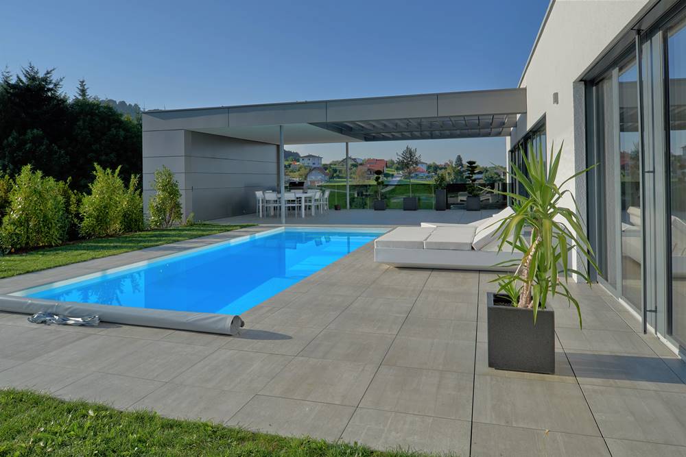 Terrasse mit Reisegger Außenfliesen